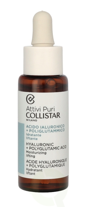 Collistar Attivi Puri Hyaluronic + Polyglutamic Face Serum 30 ml i gruppen SKØNHED & HELSE / Hudpleje / Ansigt / Hudserum hos TP E-commerce Nordic AB (C57552)