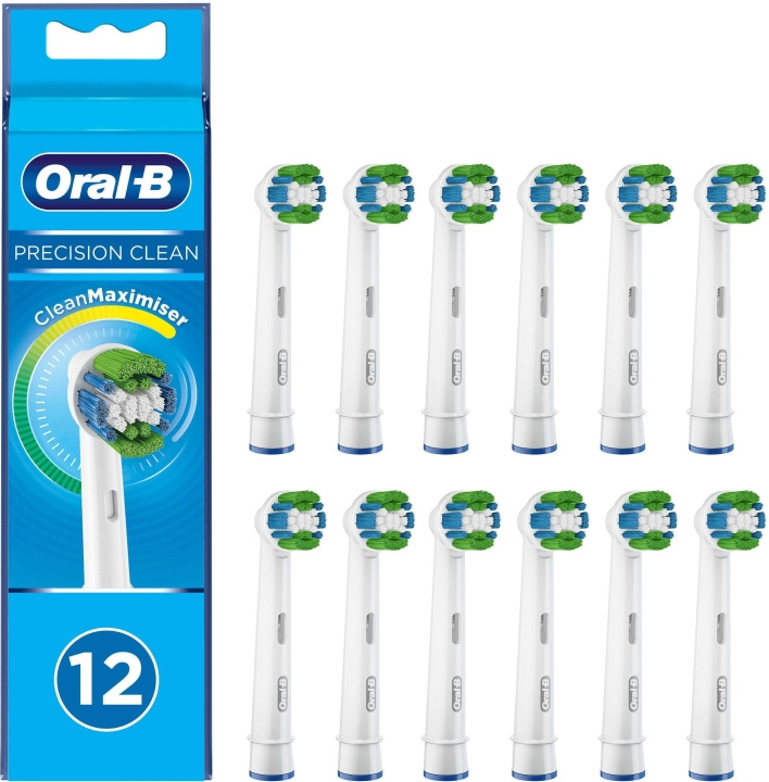 Oral B Precision Clean - borsthuvuden, 12 st i gruppen SKØNHED & HELSE / Oral pleje / Tilbehør til elektriske tandbørster hos TP E-commerce Nordic AB (C57690)