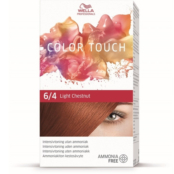 Wella Color Touch Vibrant Reds 6/4 Light Chestnut i gruppen SKØNHED & HELSE / Hår og styling / Hårpleje / Hårfarve / Hårfarve & Farve bombe hos TP E-commerce Nordic AB (C57918)