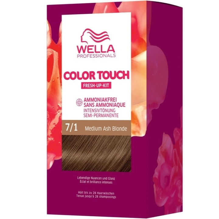 Wella Color Touch Rich Naturals 7/1 Medium Ash Blonde i gruppen SKØNHED & HELSE / Hår og styling / Hårpleje / Hårfarve / Hårfarve & Farve bombe hos TP E-commerce Nordic AB (C57927)