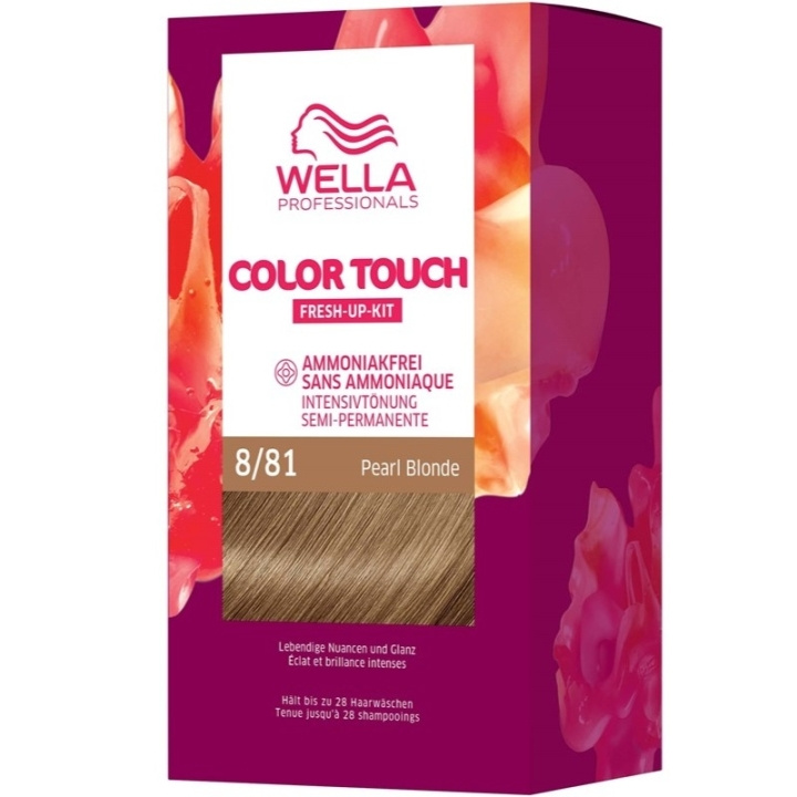 Wella Color Touch Rich Naturals 8/81 Pearl Blonde i gruppen SKØNHED & HELSE / Hår og styling / Hårpleje / Hårfarve / Hårfarve & Farve bombe hos TP E-commerce Nordic AB (C57936)