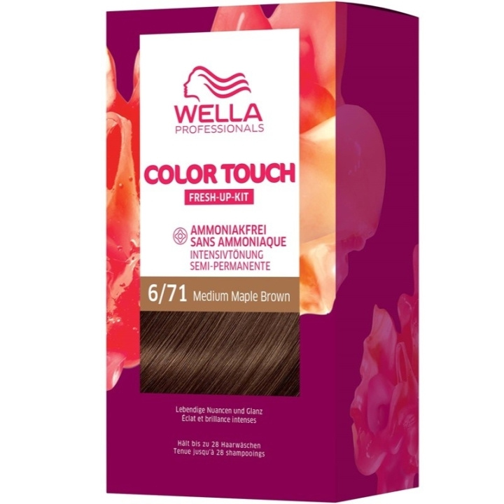 Wella Color Touch Deep Browns 6/71 Medium Maple Brown i gruppen SKØNHED & HELSE / Hår og styling / Hårpleje / Hårfarve / Hårfarve & Farve bombe hos TP E-commerce Nordic AB (C57938)