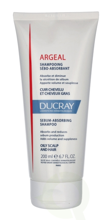 Ducray Argeal Serum-Absorbing Shampoo 200 ml i gruppen SKØNHED & HELSE / Hår og styling / Hårpleje / Shampoo hos TP E-commerce Nordic AB (C58241)