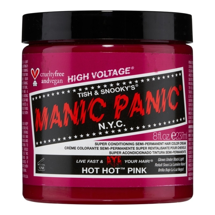 Manic Panic Hot Hot Pink Classic Creme 237ml i gruppen SKØNHED & HELSE / Hår og styling / Hårpleje / Hårfarve / Hårfarve & Farve bombe hos TP E-commerce Nordic AB (C58356)