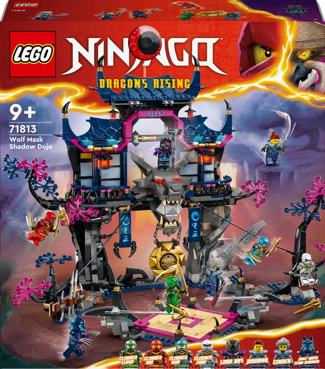 LEGO Ninjago 71813 - Wolf mask shadow dojo i gruppen LEGETØJ, BØRN & BABY / Legetøj / Bygge legesager / Lego hos TP E-commerce Nordic AB (C58542)