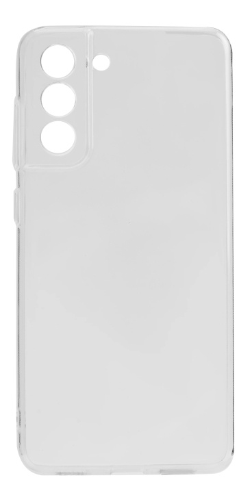 Essentials Samsung S21 FE TPU back cover, Transparent i gruppen SMARTPHONES & TABLETS / Mobil Beskyttelse / Samsung hos TP E-commerce Nordic AB (C59153)