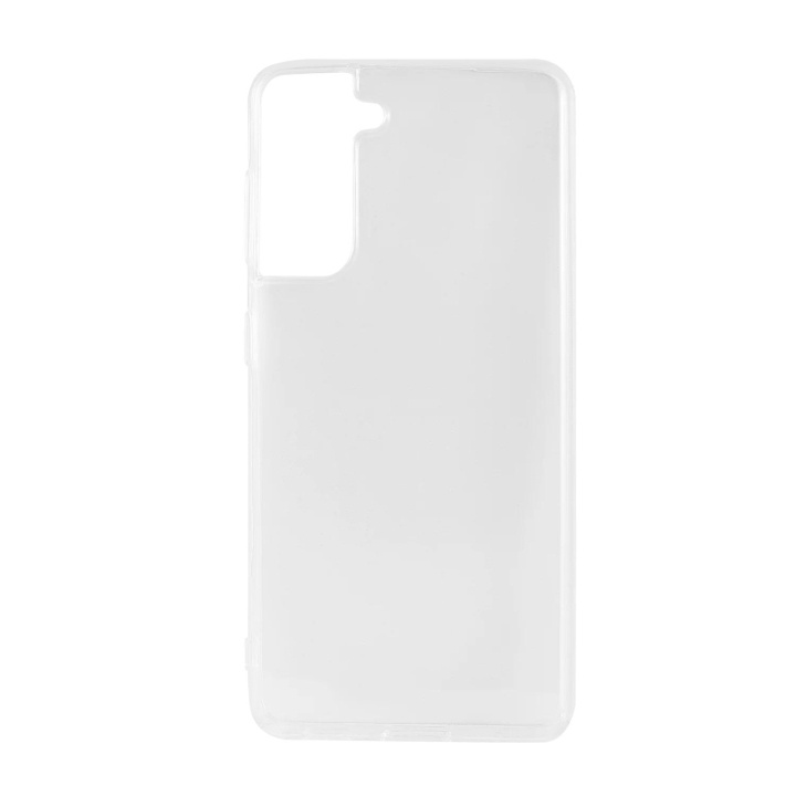 Essentials Samsung S21 TPU back cover, Transparent i gruppen SMARTPHONES & TABLETS / Mobil Beskyttelse / Samsung hos TP E-commerce Nordic AB (C59158)