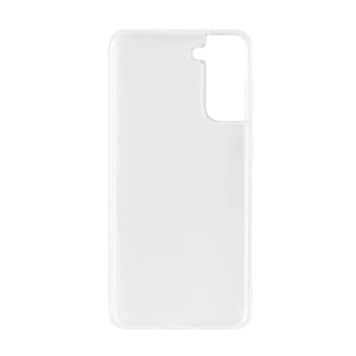 Essentials Samsung S21+ TPU back cover, Transparent i gruppen SMARTPHONES & TABLETS / Mobil Beskyttelse / Samsung hos TP E-commerce Nordic AB (C59159)