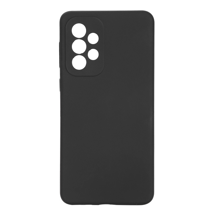 Essentials Samsung Galaxy A23/A23 5G Silicone back cover, Blk i gruppen SMARTPHONES & TABLETS / Mobil Beskyttelse / Samsung hos TP E-commerce Nordic AB (C59192)