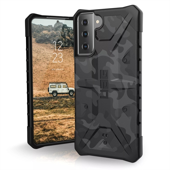 Urban Armor Gear Samsung Galaxy S21+ Pathfinder Case, Midnight Camo i gruppen SMARTPHONES & TABLETS / Mobil Beskyttelse / Samsung hos TP E-commerce Nordic AB (C59324)