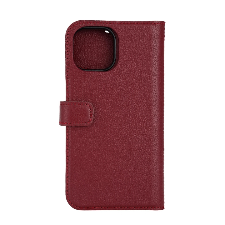 Essentials iPhone 15 leather Mag wallet, detachable, magnetic, red i gruppen SMARTPHONES & TABLETS / Mobil Beskyttelse / Apple / iPhone 15 hos TP E-commerce Nordic AB (C59572)