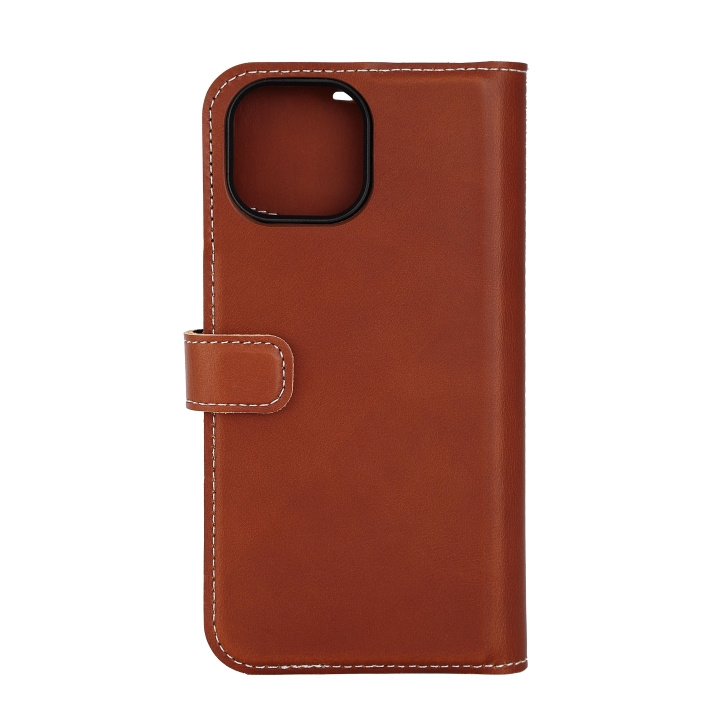 Essentials iPhone 15 leather Mag wallet, detachable, magnetic, brown i gruppen SMARTPHONES & TABLETS / Mobil Beskyttelse / Apple / iPhone 15 hos TP E-commerce Nordic AB (C59574)