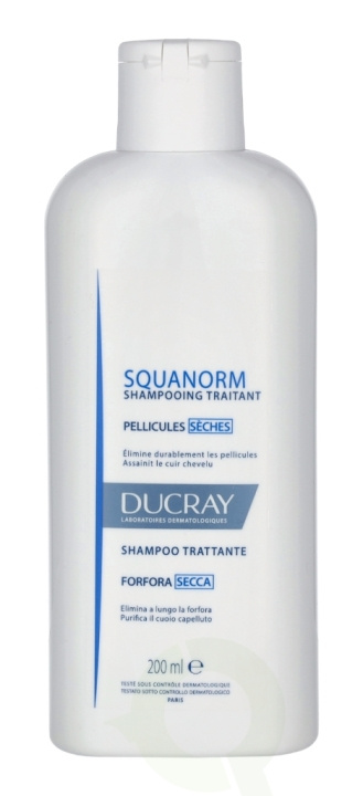 Ducray Squanorm Anti-Dandruff Treatment Shampoo 200 ml i gruppen SKØNHED & HELSE / Hår og styling / Hårpleje / Shampoo hos TP E-commerce Nordic AB (C60335)