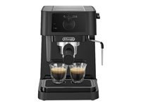 DeLonghi De\'Longhi Stilosa EC230.BK Kaffemaskine Sort i gruppen HJEM, HUS & HAVE / Husholdningsapparater / Kaffe og espresso / Espressomaskiner hos TP E-commerce Nordic AB (C60535)