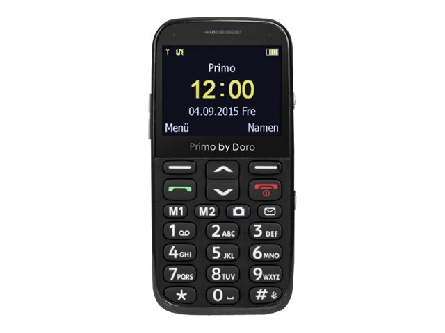 Doro Primo 366 2.3 Sort i gruppen SMARTPHONES & TABLETS / Mobiltelefoner & smartphones hos TP E-commerce Nordic AB (C60913)