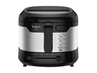 Tefal Uno M Fritureapparat 1.8liter Rustfrit stål i gruppen HJEM, HUS & HAVE / Husholdningsapparater / Airfryers & Friture hos TP E-commerce Nordic AB (C60926)