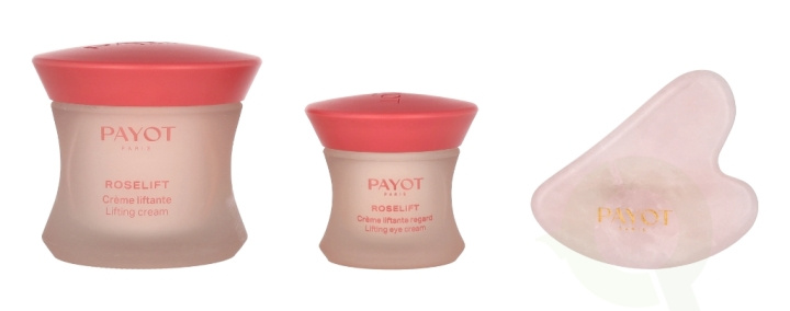 Payot Roselift Set 65 ml Roselift Lifting Cream 50ml/Roselift Lifting Eye Cream 15ml +Accessoire Van Kwarts i gruppen SKØNHED & HELSE / Gaveæske / Gaveæske til hende hos TP E-commerce Nordic AB (C61111)