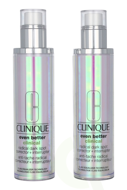 Clinique Even Better Clinical Radical Dark Spot 200 ml Corrector + Interrupter/2x100ml i gruppen SKØNHED & HELSE / Hudpleje / Ansigt / Dagcreme hos TP E-commerce Nordic AB (C61462)