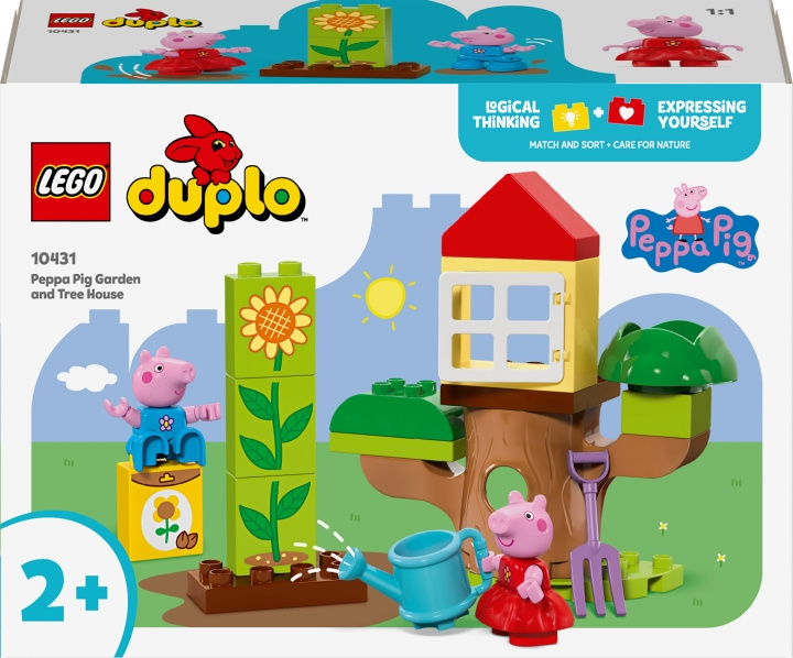 LEGO DUPLO Peppa Pig - Pipsa gris gård och trädkoja i gruppen LEGETØJ, BØRN & BABY / Legetøj / Bygge legesager / Lego hos TP E-commerce Nordic AB (C61589)