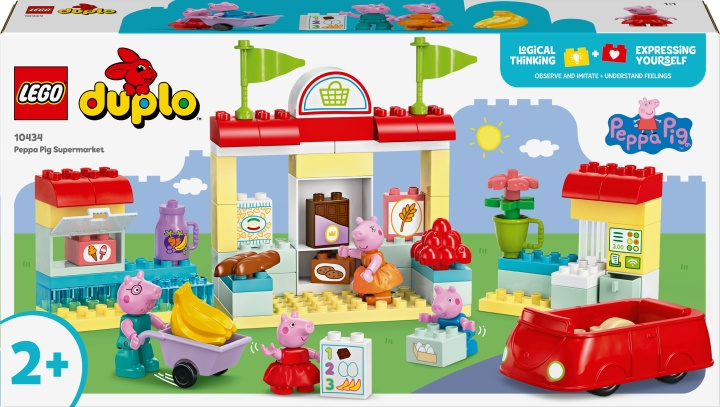 LEGO DUPLO Peppa Pig - Pipsa Pigs stormarknad i gruppen LEGETØJ, BØRN & BABY / Legetøj / Bygge legesager / Lego hos TP E-commerce Nordic AB (C61592)