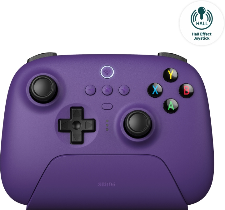 8BitDo Ultimate 2.4G trådlös handkontroll - Hall Edition Purple PC / Android / macOS i gruppen HJEMMEELEKTRONIK / Spilkonsoller og tilbehør / Øvrige spil hos TP E-commerce Nordic AB (C61640)