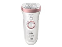 Braun Hvid/rosenguld Epilator SensoSmart 9/880 i gruppen SKØNHED & HELSE / Hår og styling / Hårfjerning / Epilatorer hos TP E-commerce Nordic AB (C62073)