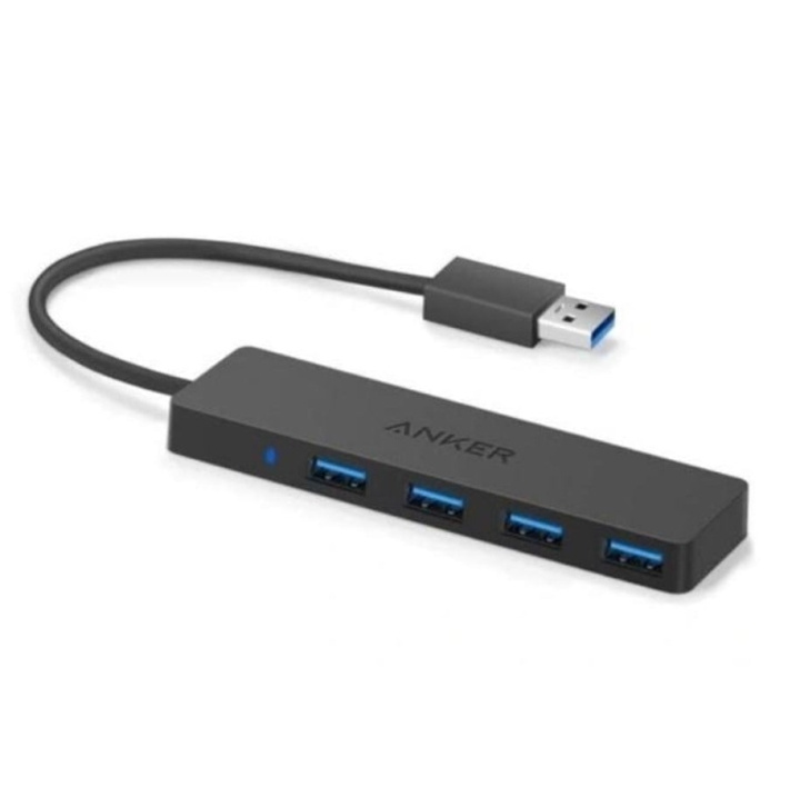 Anker USB Hub 4x USB-A 2.0 i gruppen COMPUTERTILBEHØR / Computer Tilbehør / USB-hubs hos TP E-commerce Nordic AB (C62075)