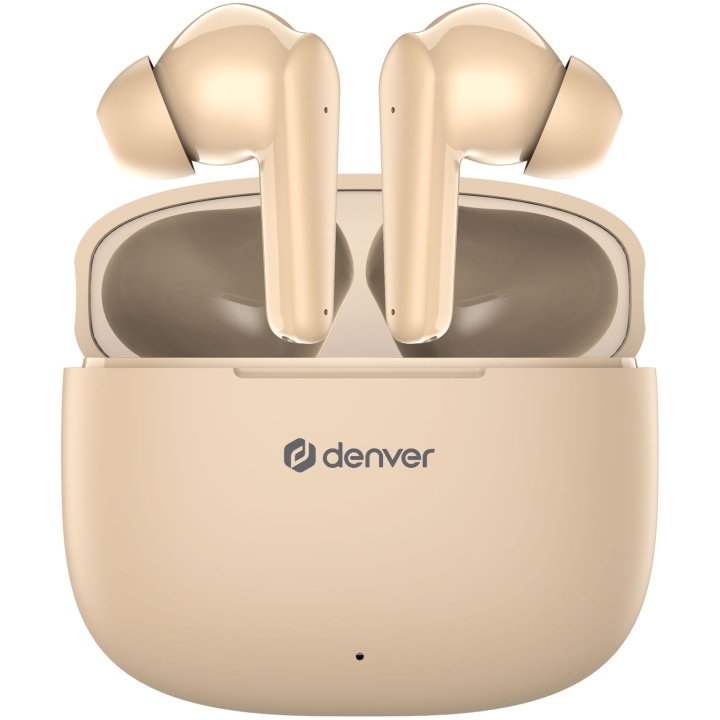 Denver TWE-48NU True wireless Bluetooth hörlur med laddetui i gruppen HJEMMEELEKTRONIK / Lyd & billede / Hovedtelefoner & Tilbehør / Hovedtelefoner hos TP E-commerce Nordic AB (C62197)