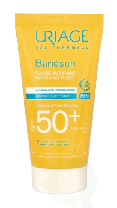 Uriage Bariesun Mat Fluid SPF50+ 50 ml i gruppen SKØNHED & HELSE / Hudpleje / Tanning / Solbeskyttelse hos TP E-commerce Nordic AB (C62449)