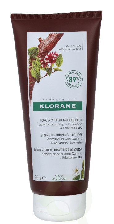 Klorane Conditioner With Quinine And B Vitamins 200 ml i gruppen SKØNHED & HELSE / Hår og styling / Hårpleje / Balsam hos TP E-commerce Nordic AB (C62468)