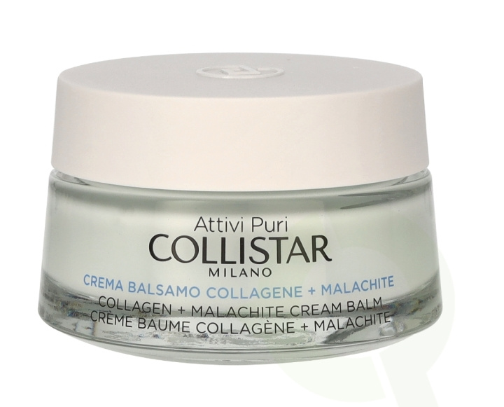 Collistar Attivi Puri Collagen + Malachite Cream Balm 50 ml i gruppen SKØNHED & HELSE / Hudpleje / Ansigt / Ansigtscreme hos TP E-commerce Nordic AB (C62888)