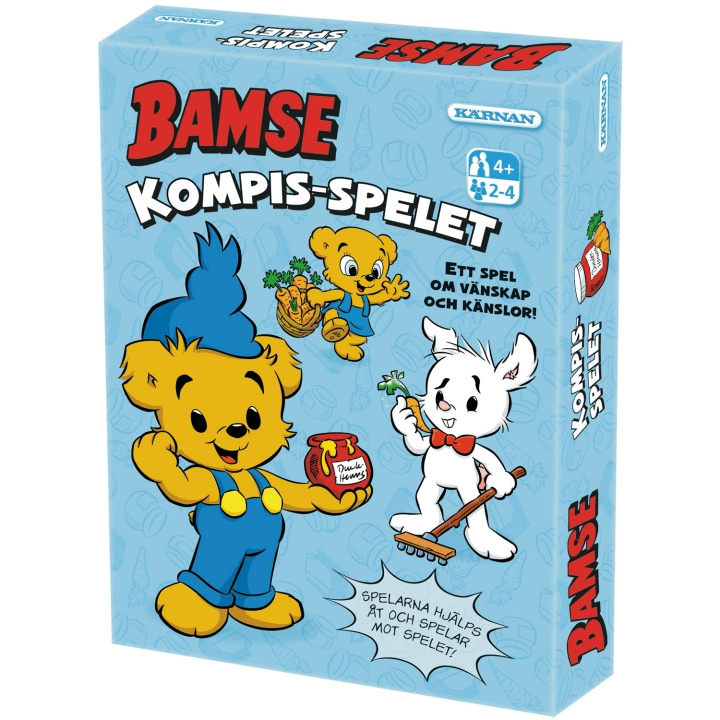 Kärnan Bamse Kompis-spelet i gruppen LEGETØJ, BØRN & BABY / Spil / Brætspil hos TP E-commerce Nordic AB (C64549)