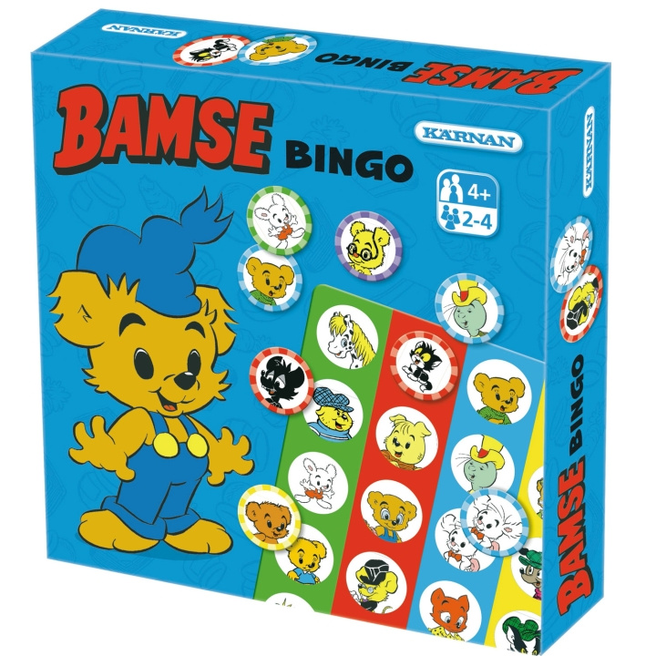 Kärnan Bamse bingo i gruppen LEGETØJ, BØRN & BABY / Spil / Brætspil hos TP E-commerce Nordic AB (C64550)