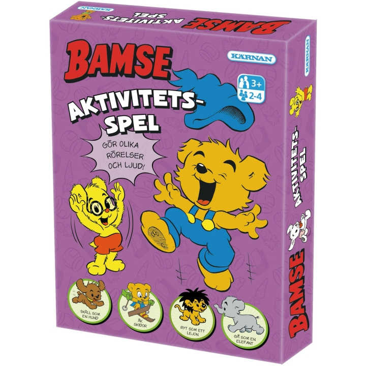 Kärnan Bamse Aktivitetsspel i gruppen LEGETØJ, BØRN & BABY / Spil / Spil til børn hos TP E-commerce Nordic AB (C64553)