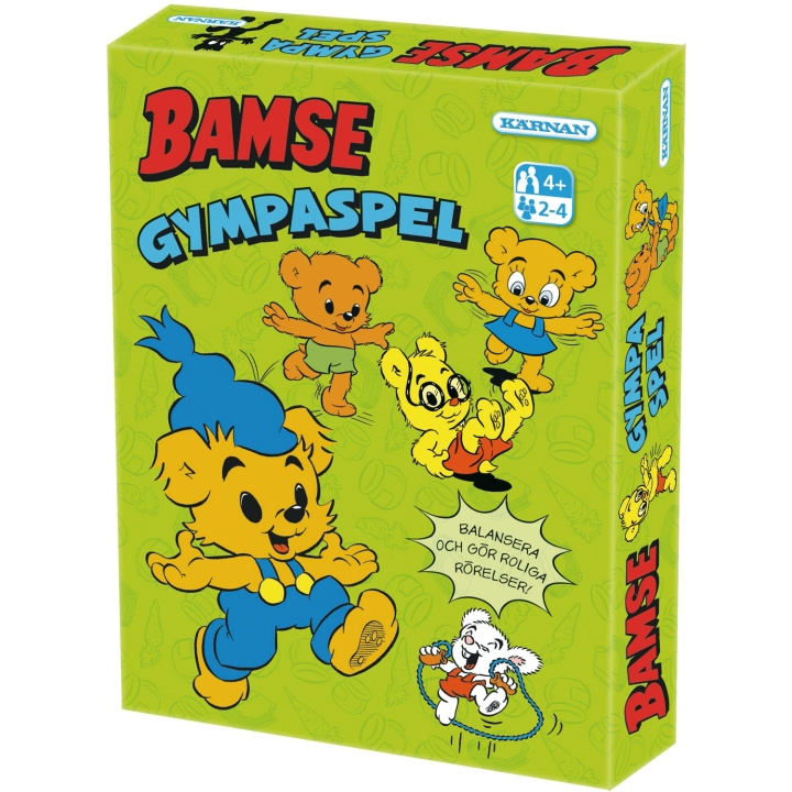 Kärnan Bamse Gympaspel i gruppen LEGETØJ, BØRN & BABY / Spil / Spil til børn hos TP E-commerce Nordic AB (C64554)