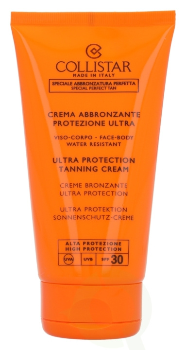Collistar Ultra Protection Tanning Cream SPF30 150 ml i gruppen SKØNHED & HELSE / Hudpleje / Tanning / Solbeskyttelse hos TP E-commerce Nordic AB (C64700)