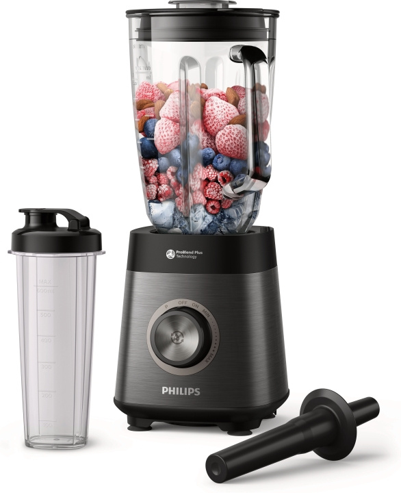 Philips 5000 Series HR3041/00 Blender och smoothieflaska i gruppen HJEM, HUS & HAVE / Husholdningsapparater / Foodprocessor og køkkenassistenter / Mixer & Blender hos TP E-commerce Nordic AB (C64888)