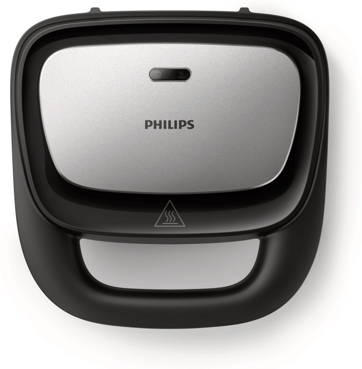 Philips 5000-serie HD2350/80 smörgåsgrill i gruppen HJEM, HUS & HAVE / Husholdningsapparater / Brødristere & Sandwich Makers / Bordgrill & Raclette hos TP E-commerce Nordic AB (C64892)