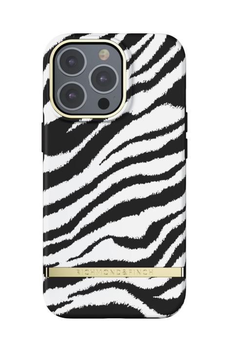 Richmond & Finch iPhone 13 Pro Freedom Etui Zebra i gruppen SMARTPHONES & TABLETS / Mobil Beskyttelse / Apple / iPhone 13 Pro / Cover hos TP E-commerce Nordic AB (C64929)