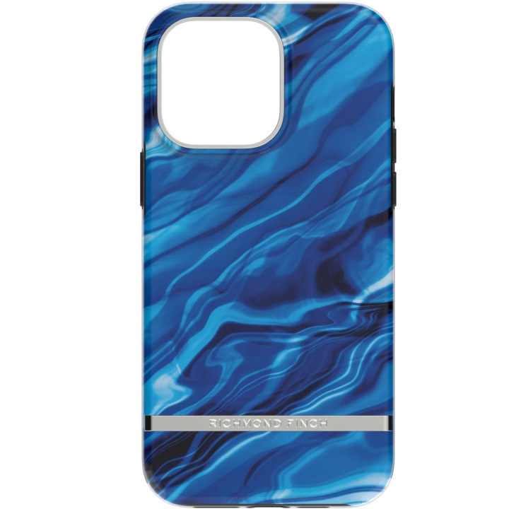 Richmond & Finch iPhone 14 Pro Max-etui, Blue Waves i gruppen SMARTPHONES & TABLETS / Mobil Beskyttelse / Apple / iPhone 14 hos TP E-commerce Nordic AB (C64942)