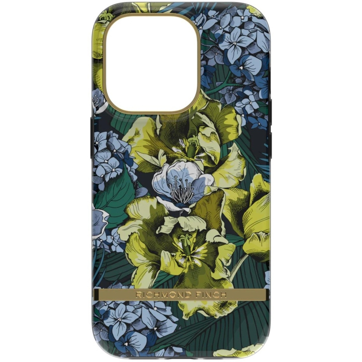 Richmond & Finch iPhone 14 Pro-etui, safranblomst i gruppen SMARTPHONES & TABLETS / Mobil Beskyttelse / Apple / iPhone 14 hos TP E-commerce Nordic AB (C64945)