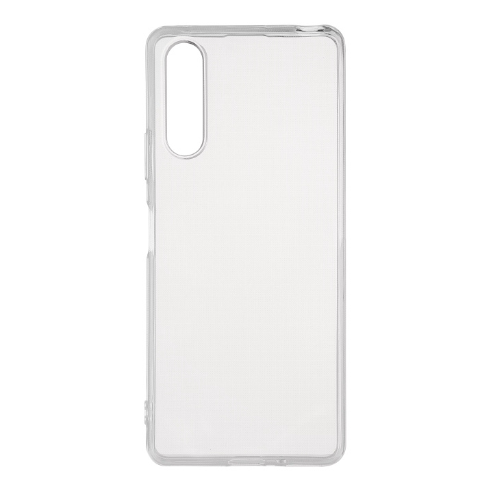 Essentials Sony Xperia 10 IV TPU back cover, Transparent i gruppen SMARTPHONES & TABLETS / Mobil Beskyttelse / Sony hos TP E-commerce Nordic AB (C65023)