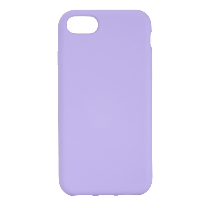 Essentials iPhone 6/7/8/SE (2020/2022) Silicone back cov,Purp i gruppen SMARTPHONES & TABLETS / Mobil Beskyttelse / Apple / iPhone SE (2nd gen & 3rd gen) / Cover hos TP E-commerce Nordic AB (C65048)