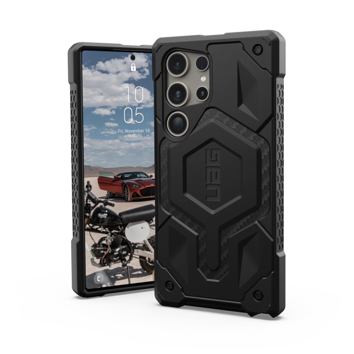 Urban Armor Gear Galaxy S24 Ultra Monarch Pro Carbon Fiber i gruppen SMARTPHONES & TABLETS / Mobil Beskyttelse / Samsung hos TP E-commerce Nordic AB (C65119)