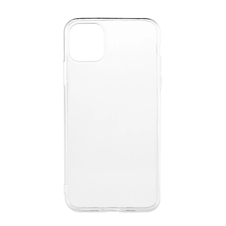 Essentials iPhone 11 Pro Max, TPU back cover, Transparent i gruppen SMARTPHONES & TABLETS / Mobil Beskyttelse / Apple / iPhone 11 Pro Max hos TP E-commerce Nordic AB (C65189)