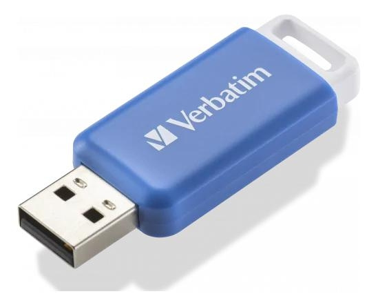 Verbatim DataBar USB 2.0 Drive Blue 64GB i gruppen HJEMMEELEKTRONIK / Lagringsmedier / USB-flash drev / USB 2.0 hos TP E-commerce Nordic AB (C65246)