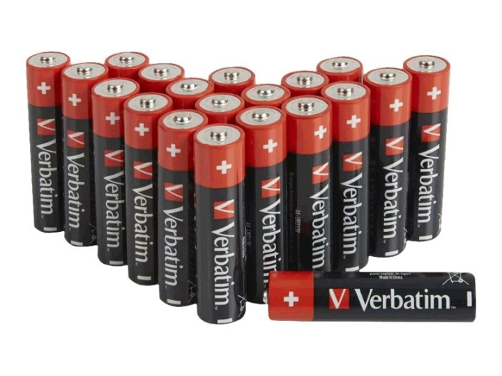 Verbatim Alkaline battery AA 4 20 pack i gruppen HJEMMEELEKTRONIK / Batterier og opladere / Batterier / AA hos TP E-commerce Nordic AB (C65256)