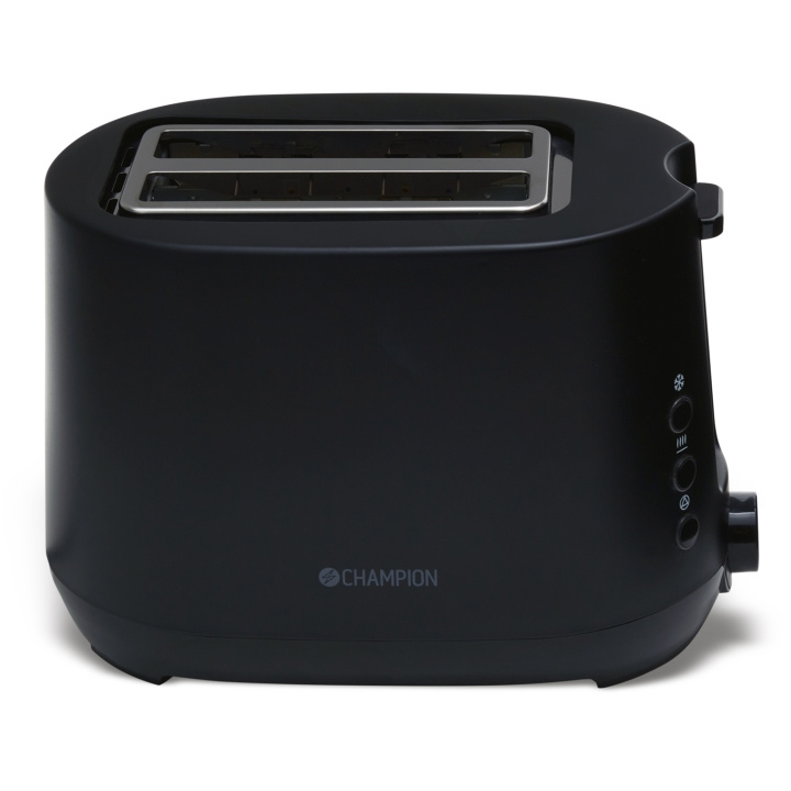 Champion Brödrost 2 skivor 750W BR300 Mattsvart i gruppen HJEM, HUS & HAVE / Husholdningsapparater / Brødristere & Sandwich Makers / Brødristere hos TP E-commerce Nordic AB (C65335)