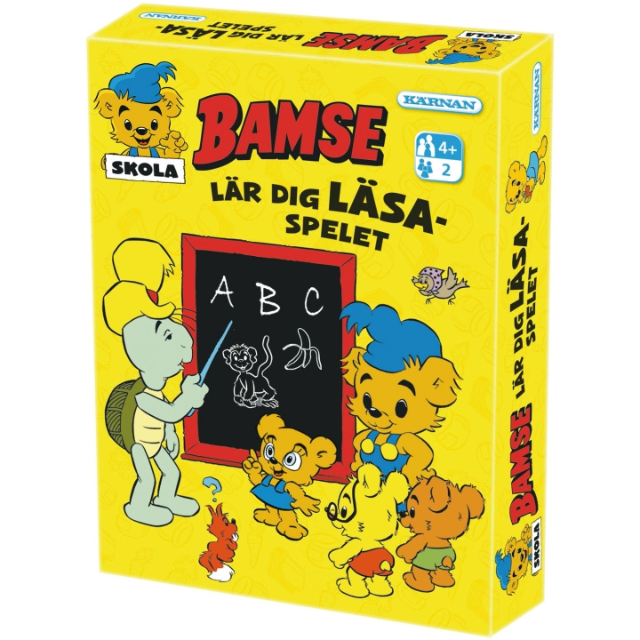 Kärnan Bamse Lär dig läsa-spelet i gruppen LEGETØJ, BØRN & BABY / Spil / Spil til børn hos TP E-commerce Nordic AB (C65352)