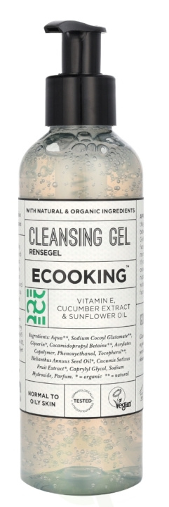 Ecooking Cleansing Gel 200 ml i gruppen SKØNHED & HELSE / Hudpleje / Ansigt / Rengøring hos TP E-commerce Nordic AB (C65483)